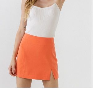 Endless Rose•orange•skort•worn once